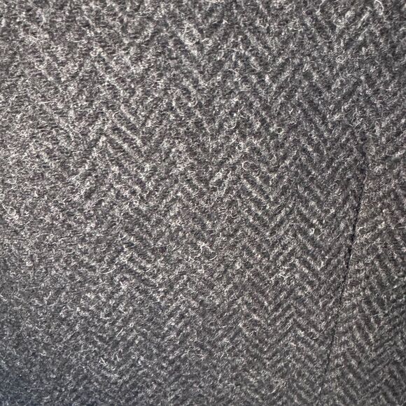 Calvin Klein Men’s 46R Charcoal Gray Wool-Blend Overcoat Classic - Picture 12 of 15